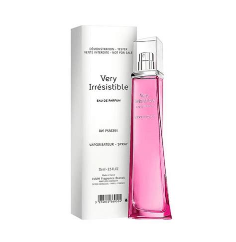 givenchy very irresistible edt 75 ml d tester|givenchy edt for women.